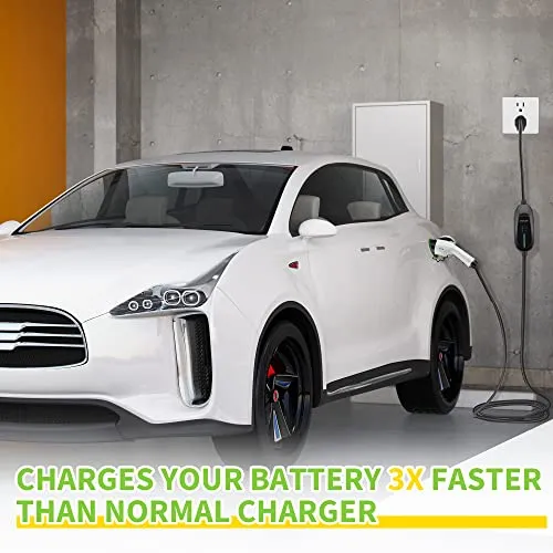 Portable EV Electric Vehicle Charger Plug-in.