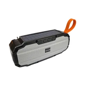 POWERplus Buffalo Solar USB Bluetooth Speaker & Radio