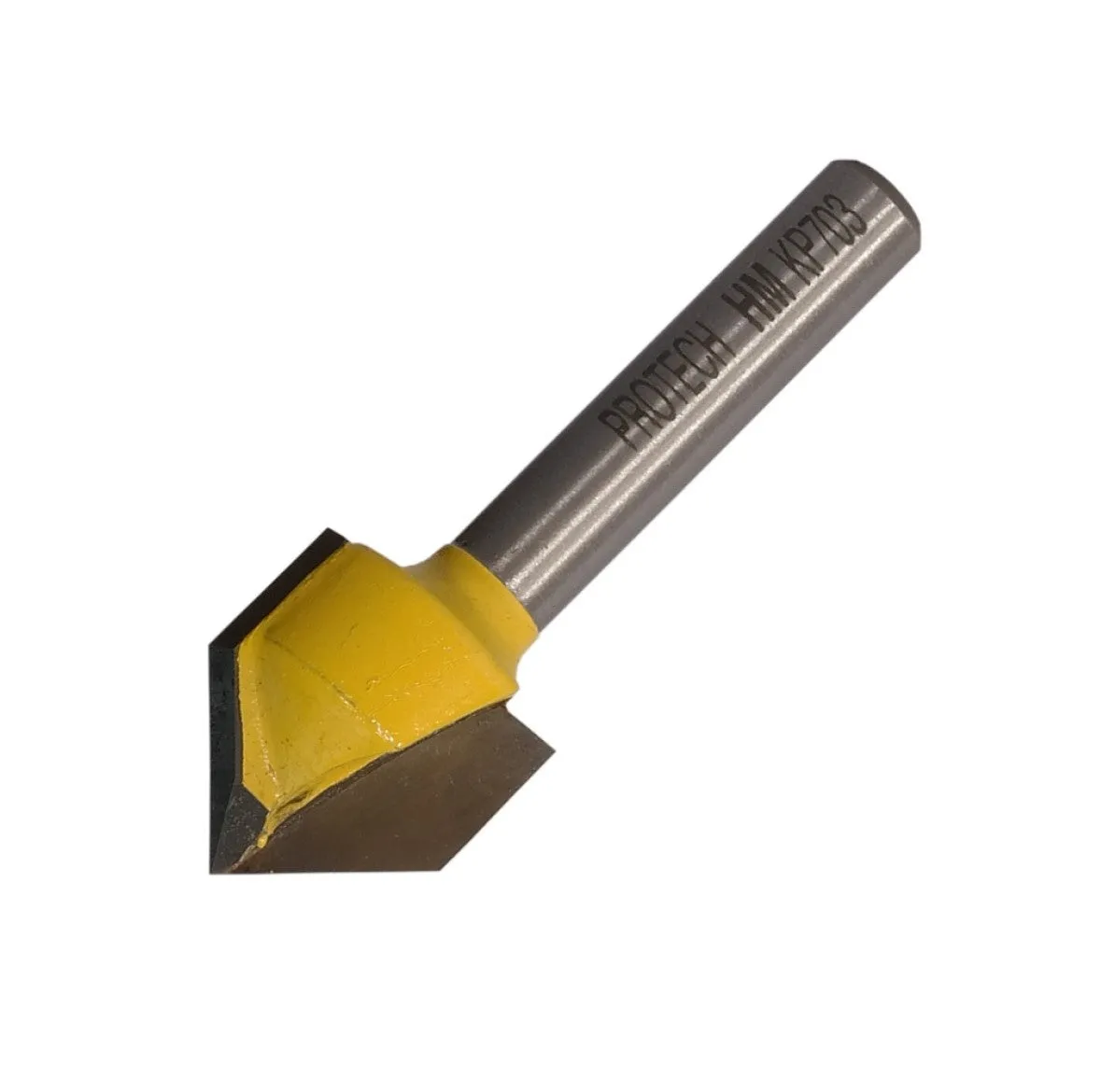 Pro-Tech | Router Bit V-Groove 5/8" 90º 1/4" Shank