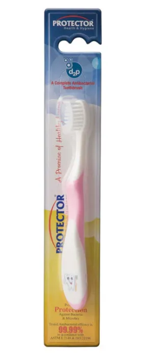 Protector Antibacterial Toothbrush For Toddlers