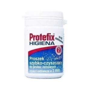 Protefix Hygiene powder fast-cleaner for dentures 80g