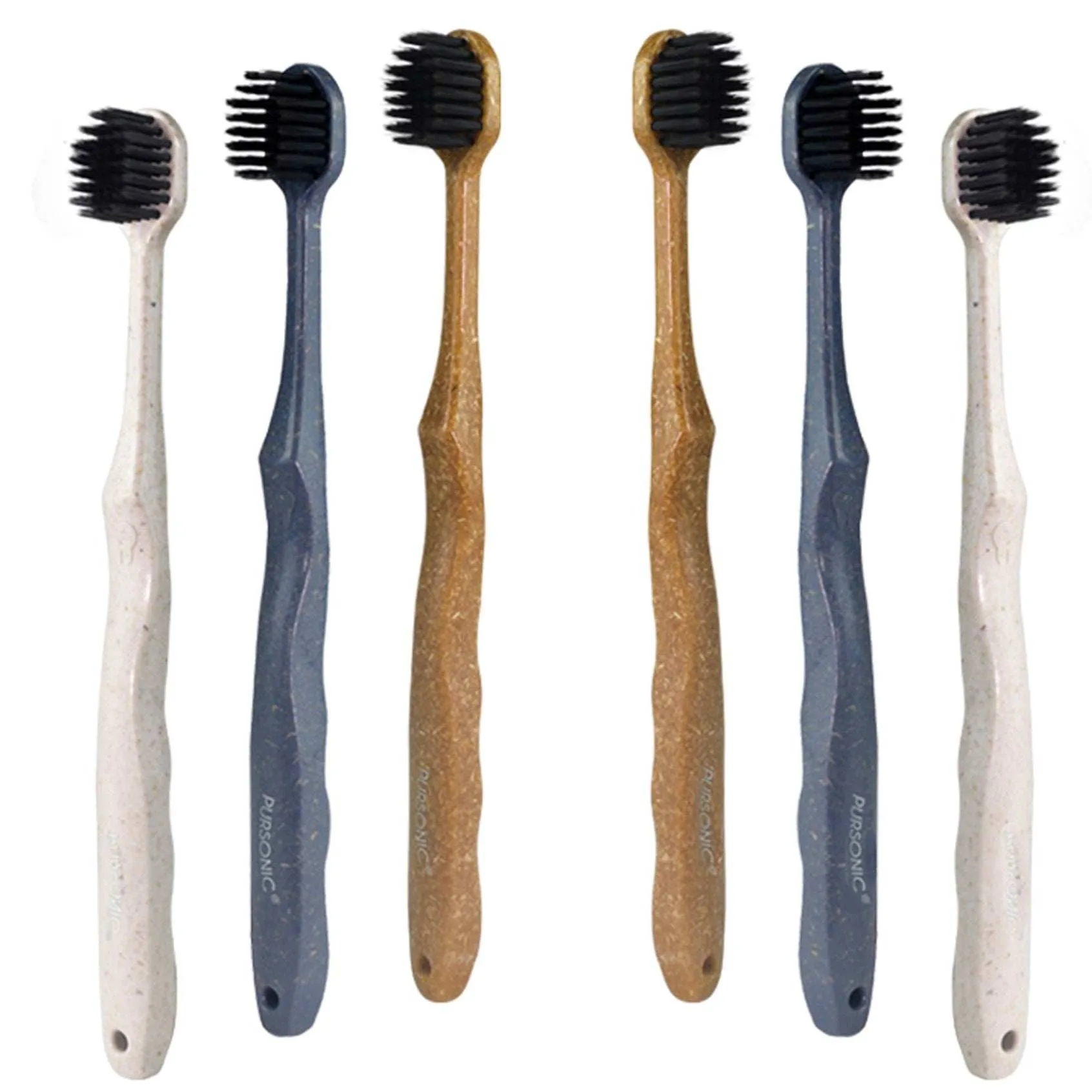 Pursonic Wide Brush Head Charcoal Toothbrush