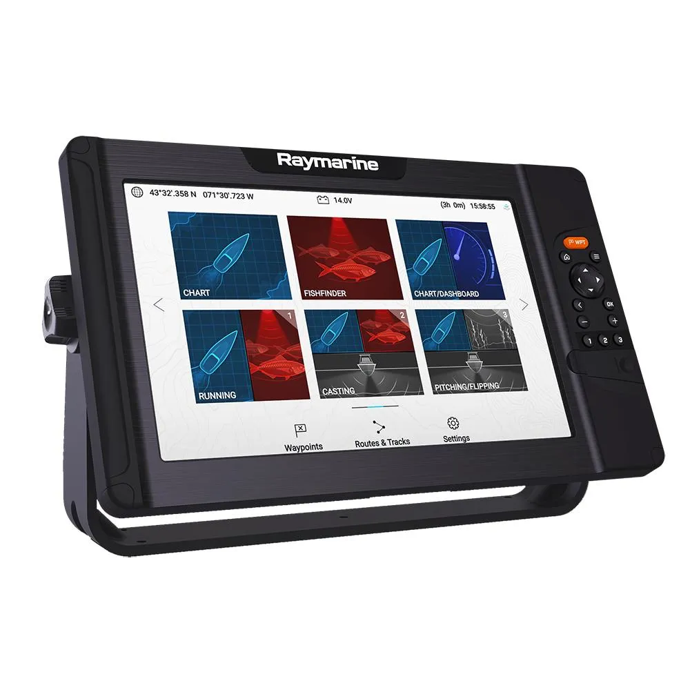 Raymarine Element 12 HV Combo w/HV-100 Transducer  Nav  Central  South America Chart [E70536-05-CSA]