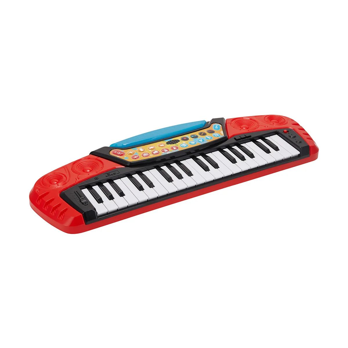 Red Musical Keyboard for 3  age Battery Powered