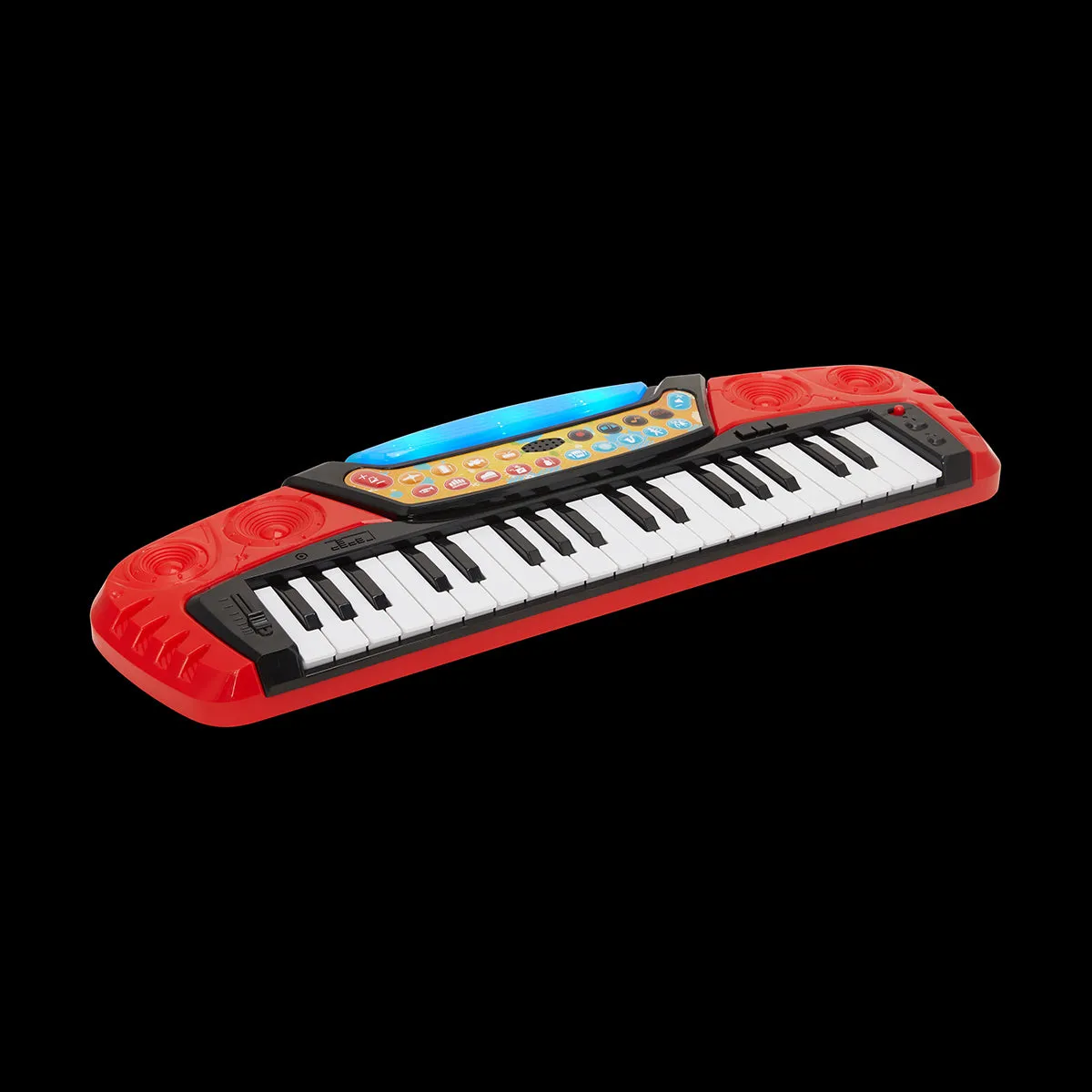 Red Musical Keyboard for 3  age Battery Powered