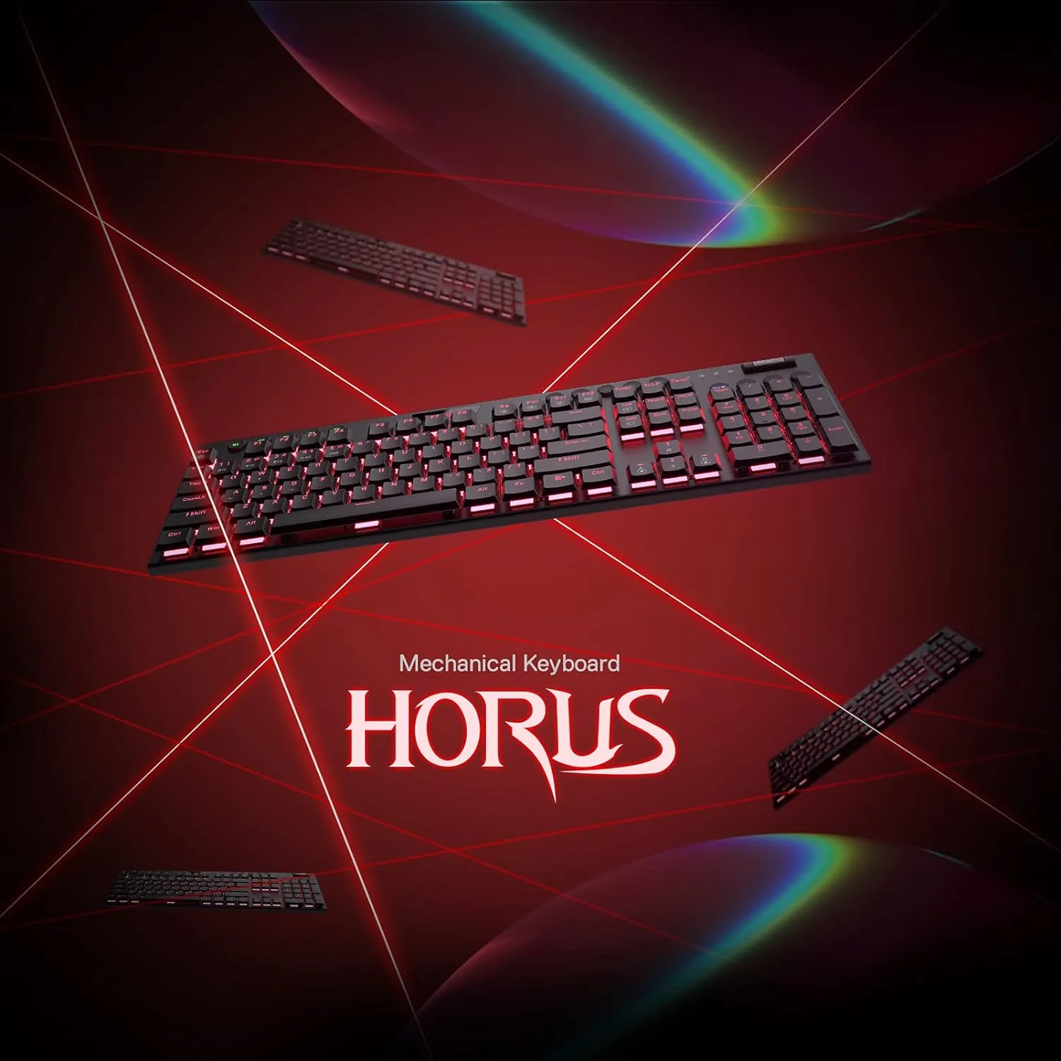 Redragon Keyboard K618 Horus Wireless Mechanical