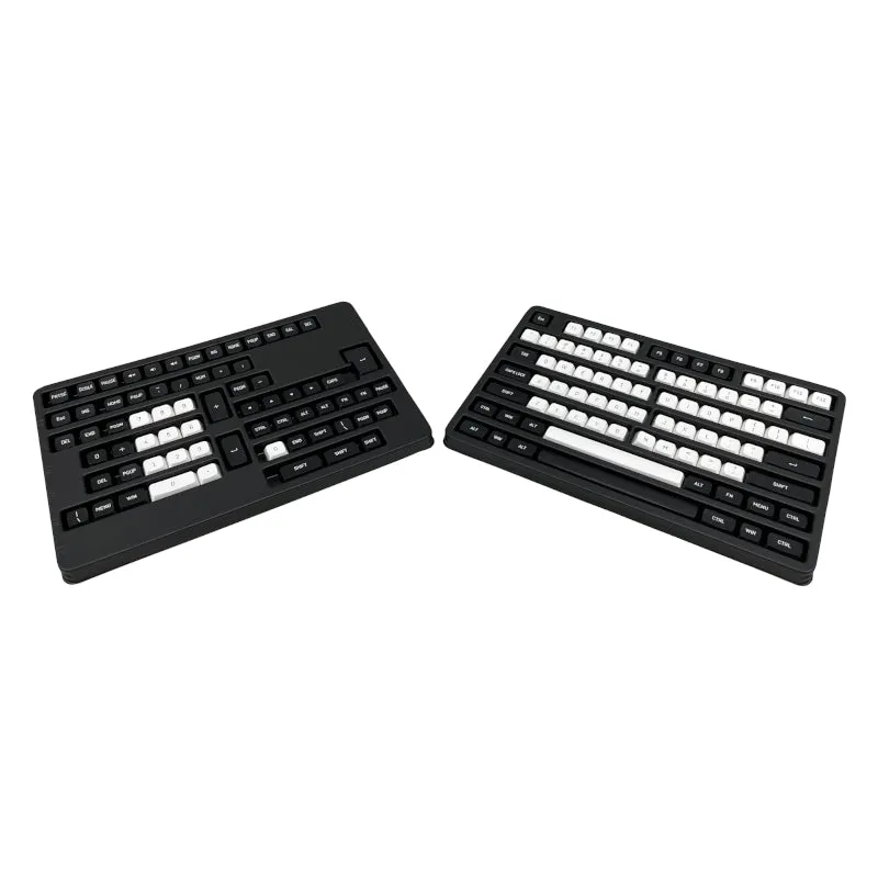 Redragon Keycaps Black And White Pbt 150Key Set