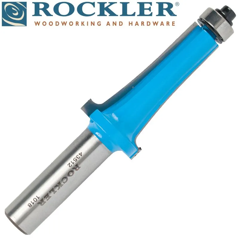 ROCKLER LOUVER / SHUTTER ROUTER BIT 3 1/2' H X 1/2' SHANK ROC43512