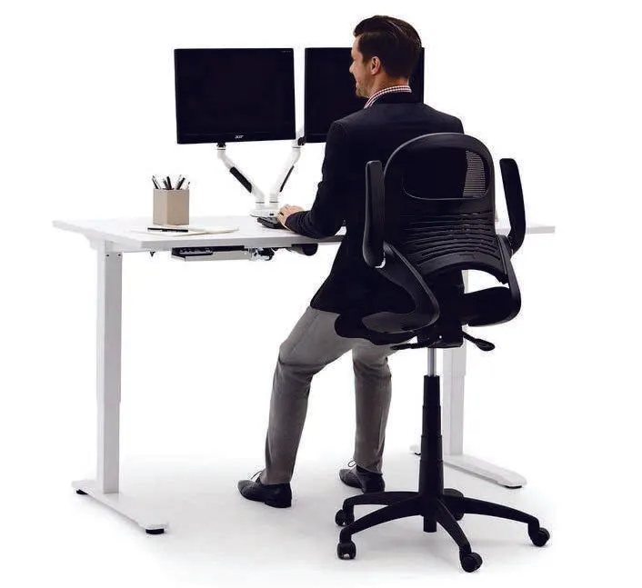 Sit & Stand Desk Black