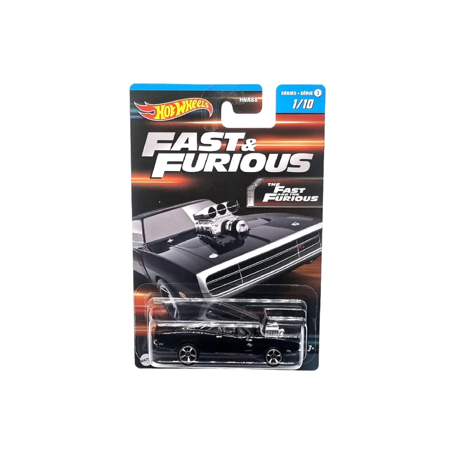 Siêu xe Fast & Furious '70 DODGE CHARGER R/T HOT WHEELS HNR88