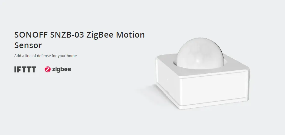 SONOFF MOTION SENSOR ZIGBEE SNZB-03