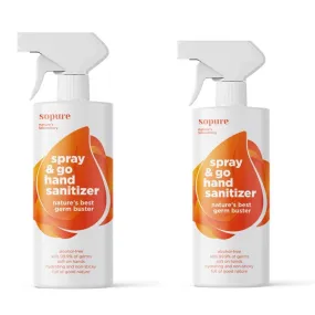 SoPure Spray & Go Hand Sanitizer 250 ml (2 PACK)