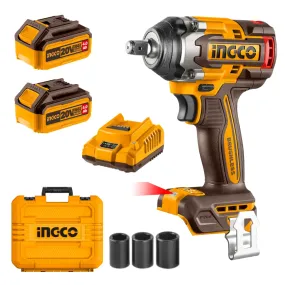 Special - Ingco Cordless Impact Wrench 500Nm 20V Kit