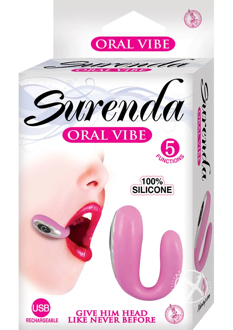 Surenda Silicone Oral Vibe Rechargeable Vibrator