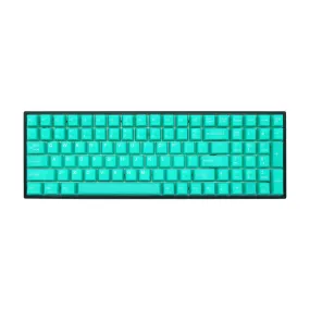 Taihao Haunted Jelly Jade ABS Doubleshot Keycap Translucent Cubic for mechanical keyboard color of Green Colorway