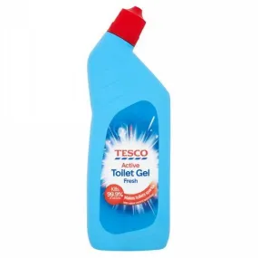 TESCO ACTIVE TOILET GEL FRESH 750ML