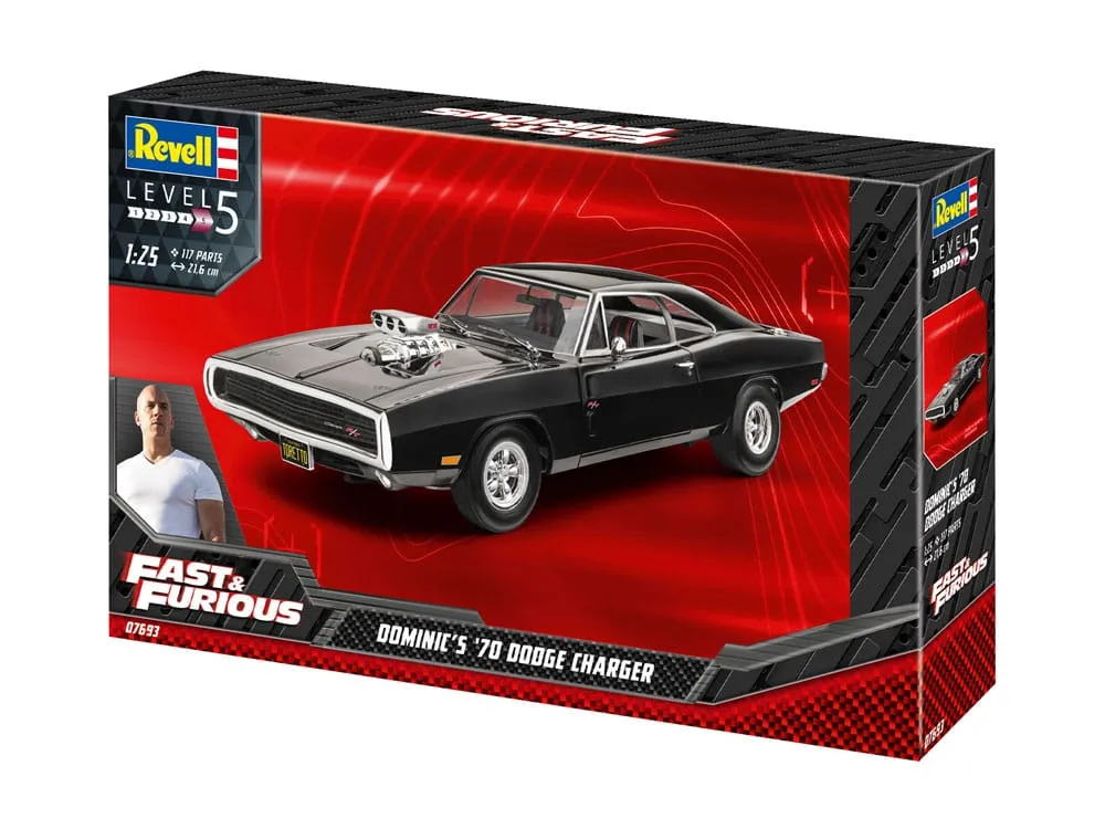 The Fast & Furious Model Kit Dominics 1970 Dodge Charger