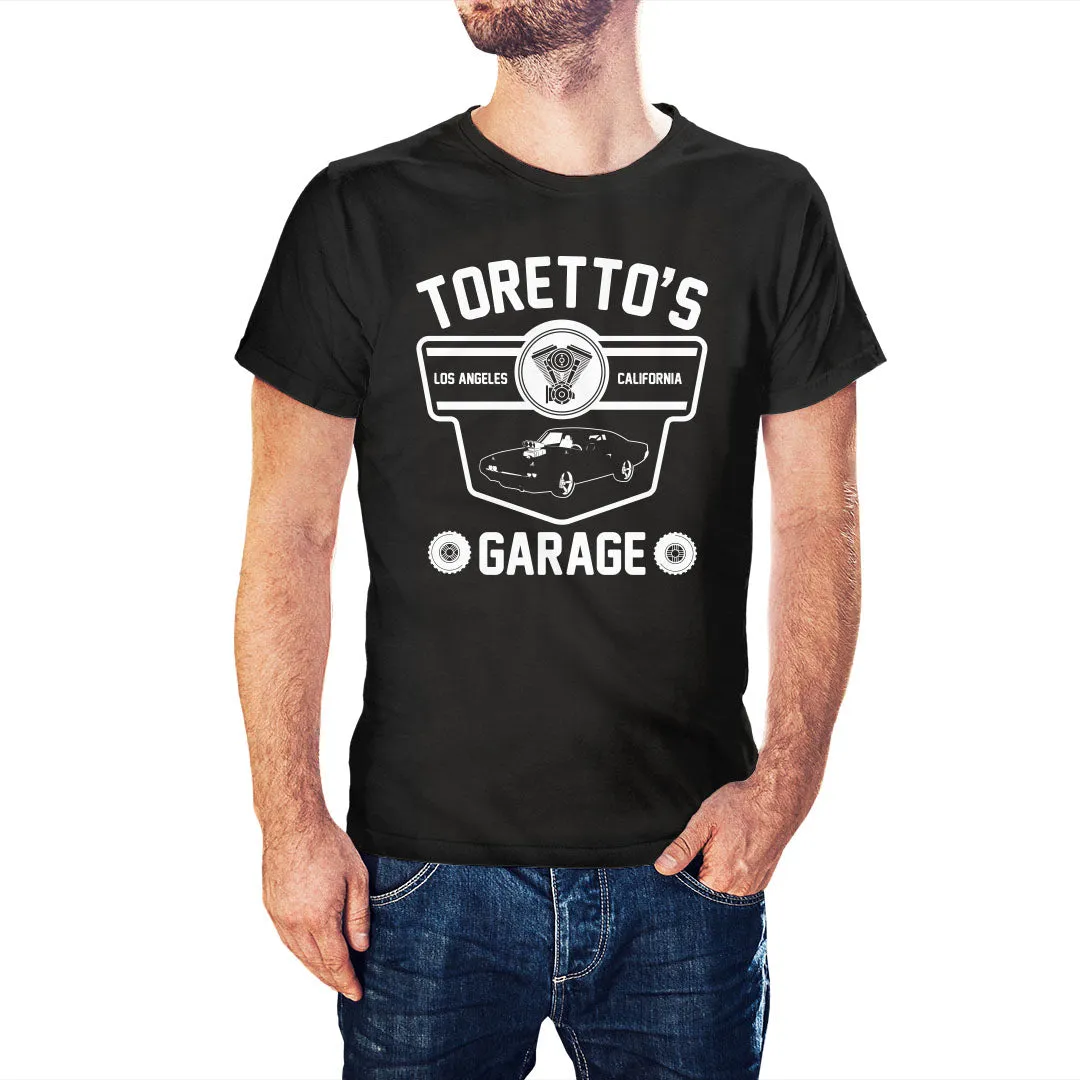 The Fast & The Furious Inspired Toretto's Garage T-Shirt