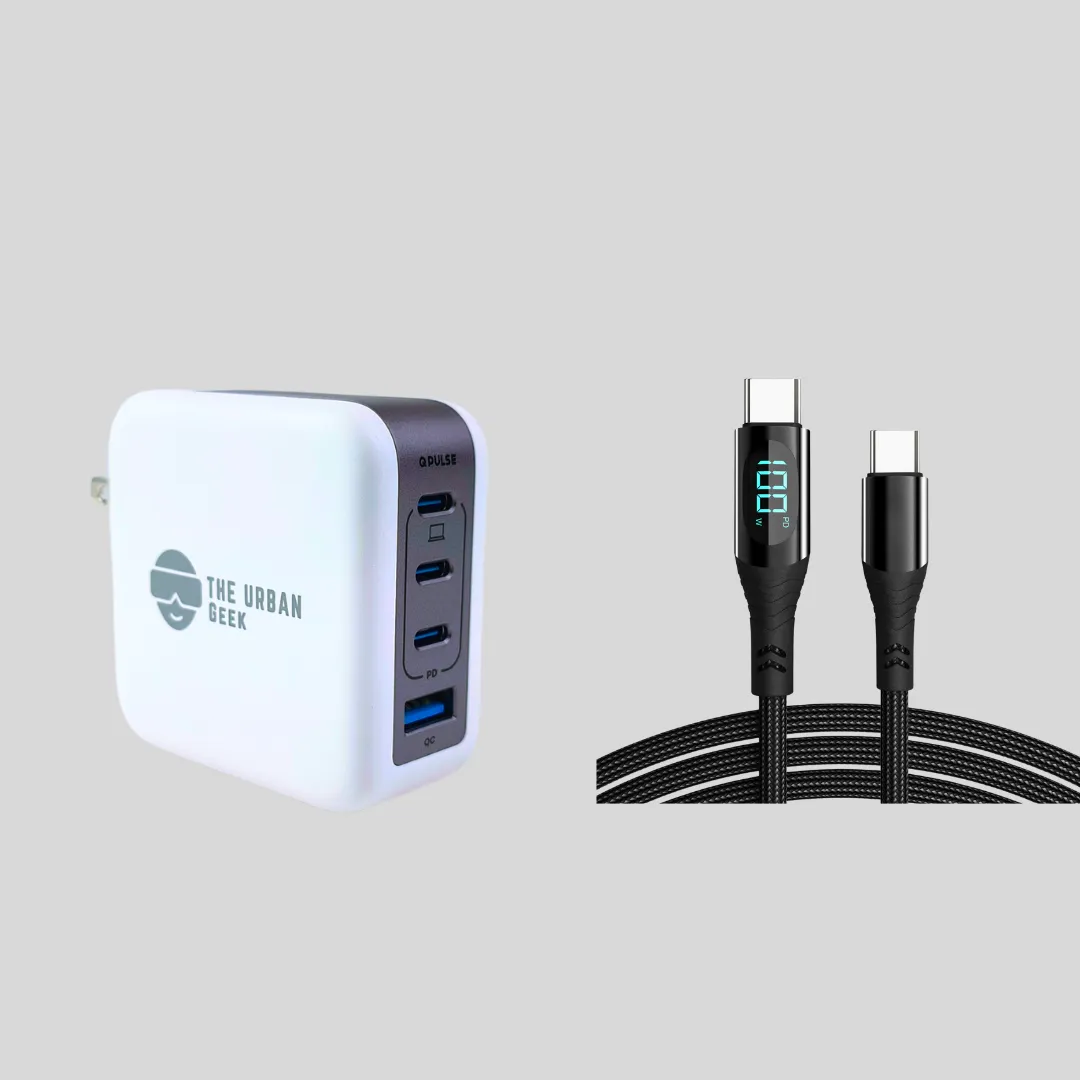 The UrbanGeek P100 Fast Charger (100 Watts)