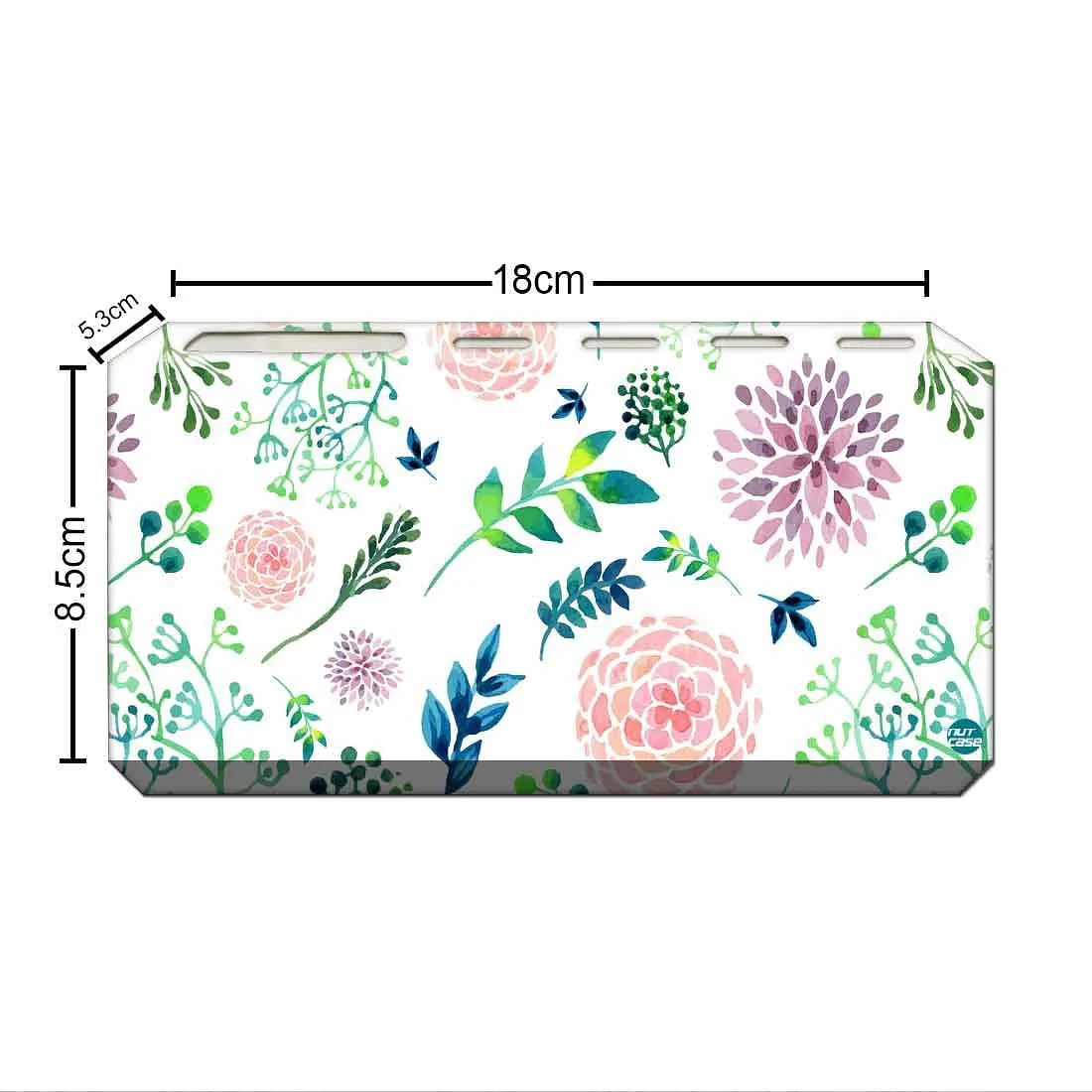 Toothbrush Holder Wall Mounted -Cute Flowers