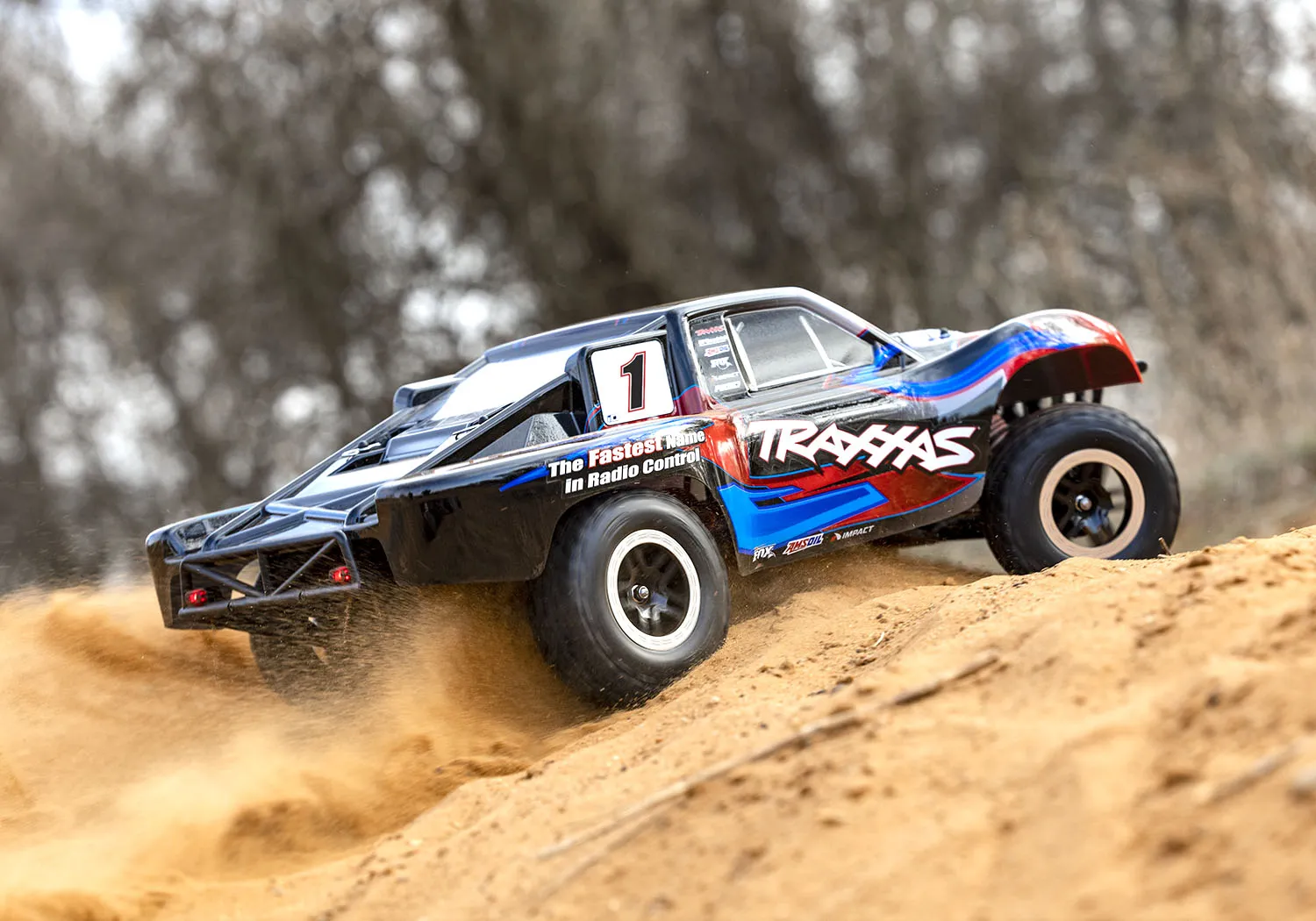 Traxxas Slash 1/10 Scale Short Course Truck 4WD with XL-5 ESC Led Lights Battery and Charger 68054-61