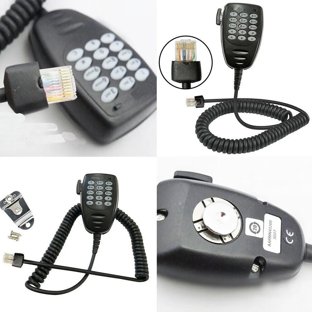 US Enhanced Keypad Mic Speaker For Motorola CDM1250 CDM1550 CDM750 GM300 Radio