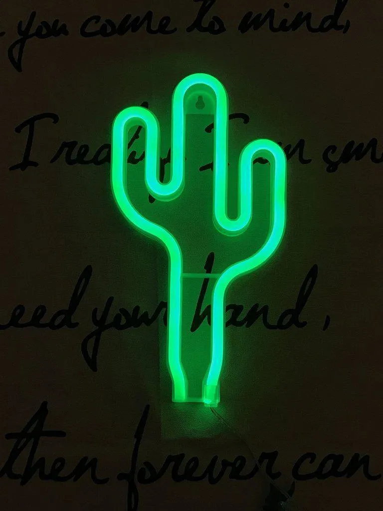 USB Charger Cactus Light