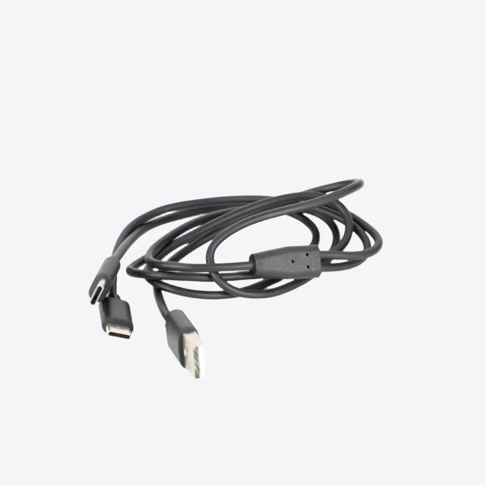 USB to USB-C Split Cable, 1M, Black, Polybag