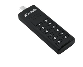 Verbatim Usb-Stick Keypad Secure - Usb 3.2 Gen 1 (3.1 Gen 1) - 32 Gb - Black