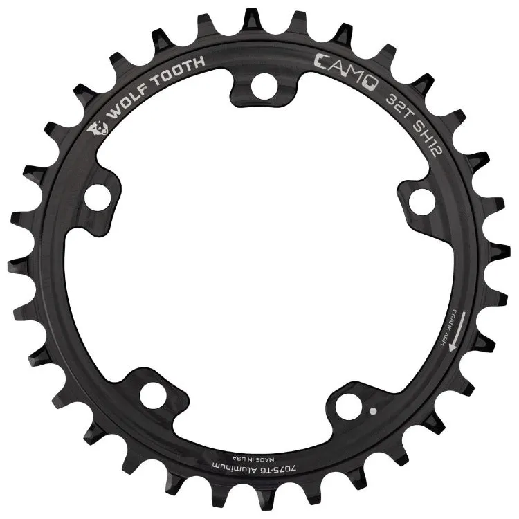 Wolf Tooth  CAMO Aluminum Round Chainring