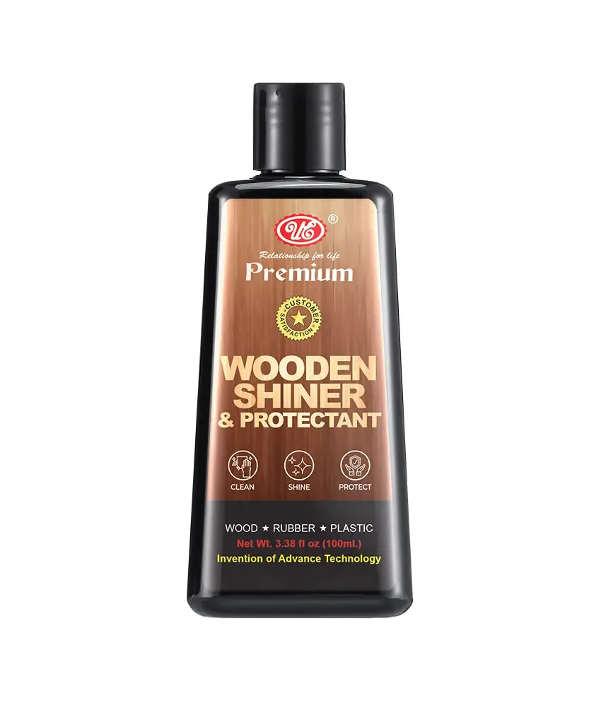 Wooden Shiner & Protectant Bottle Spray | Furniture Polish For Cleaning, Shining and Smoothness