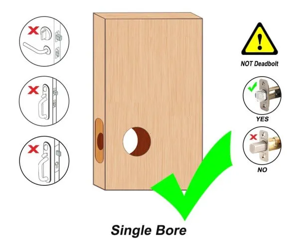 X7 Fingerprint Keypad Door Lock, Non-Handed, Satin Nickel, Non-Weatherproof (Refurbished)