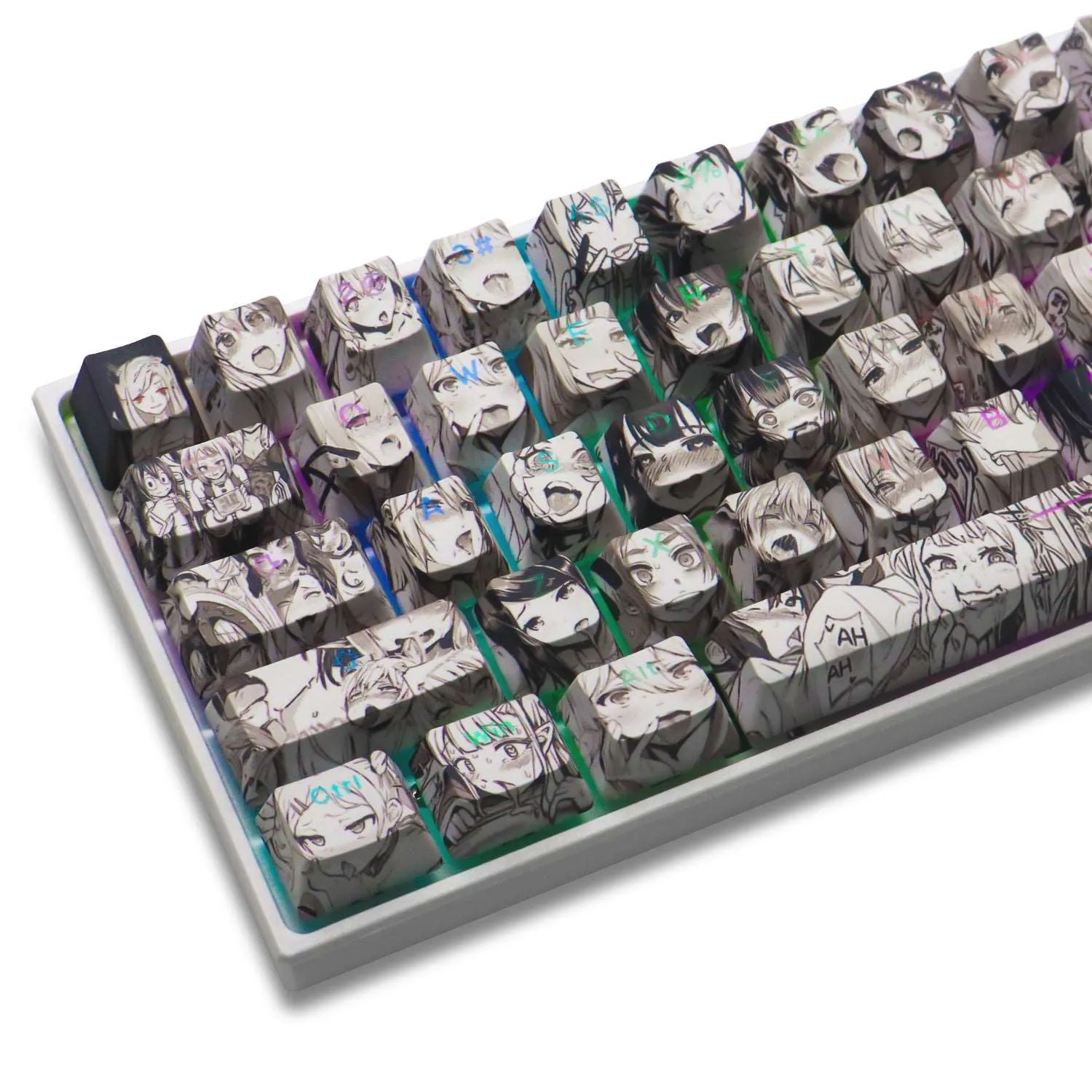 XVX Japanese Anime 108-Key OEM Profile Keycap Set