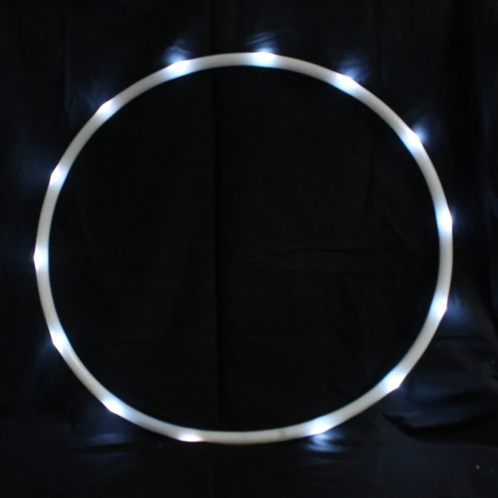 Zeekio 24" Rechargable LED Hoop with Remote - Flow Toy - Multi Color - Collapsible