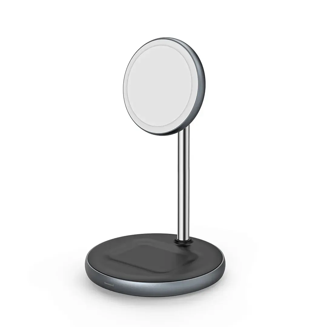 ZIKE 2-in-1 Magnetic Wireless Charger