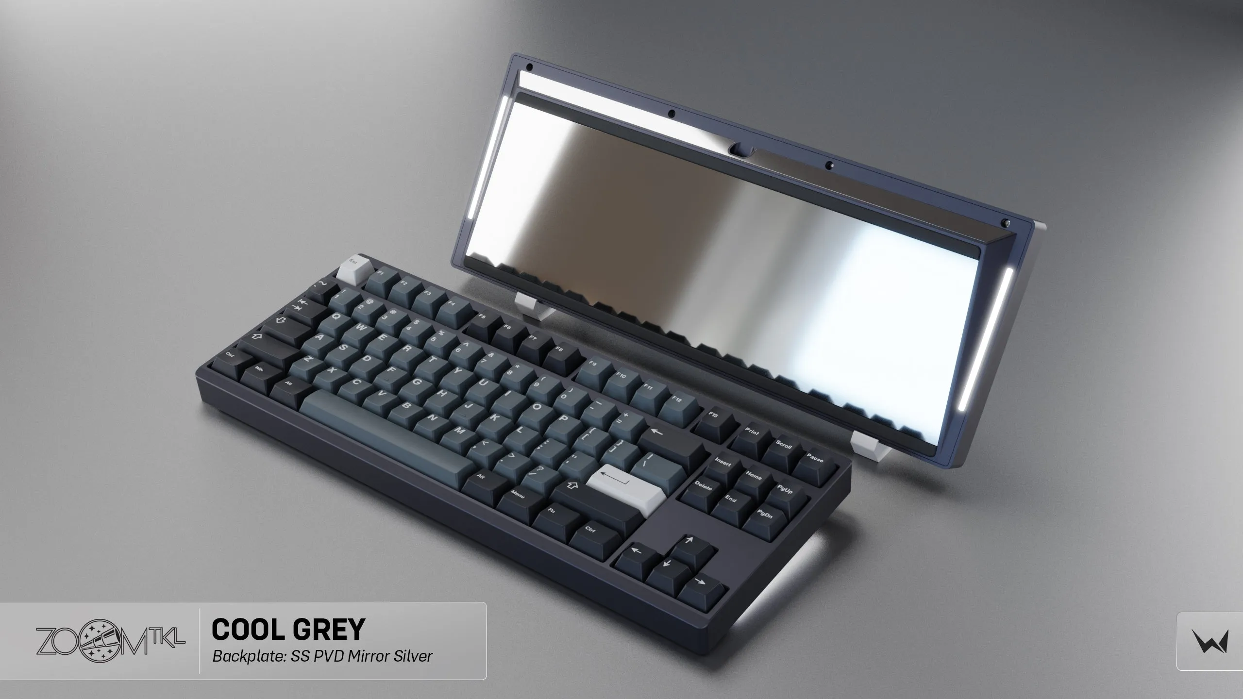 Zoom TKL Essential Edition - Cool Grey Mechanical Keyboard Kit