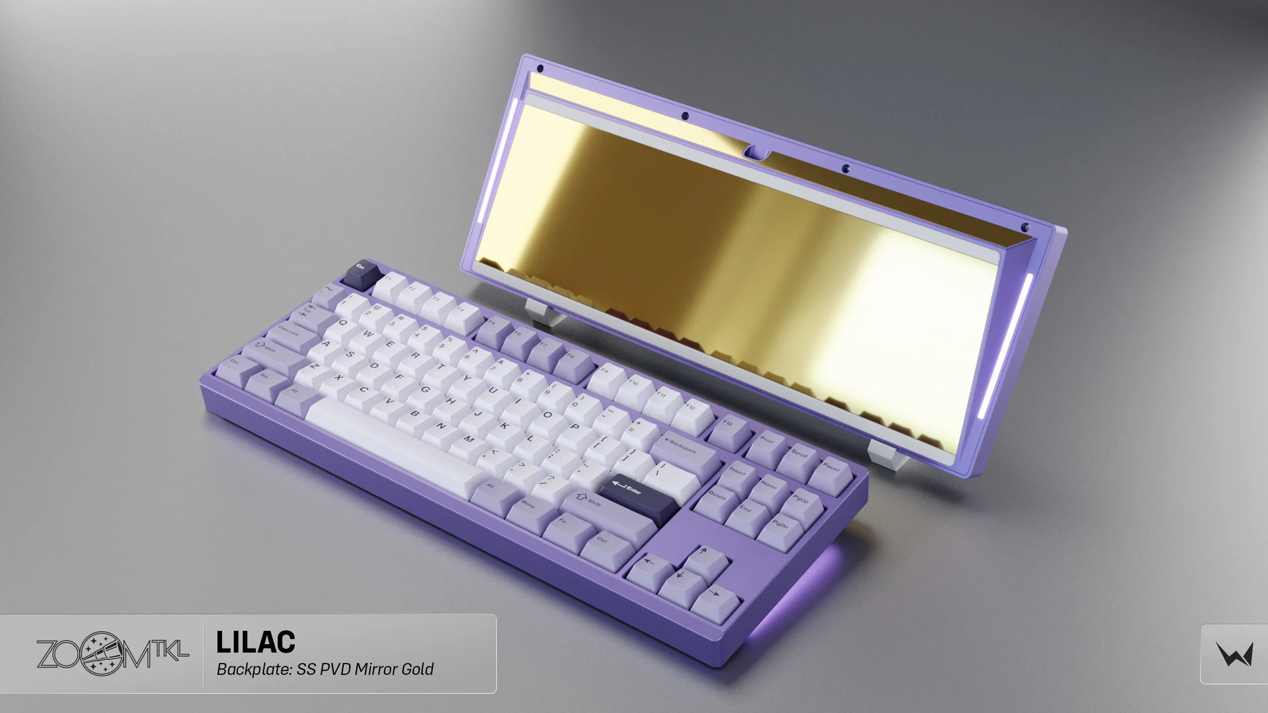 Zoom TKL Essential Edition - Lilac Mechanical Keyboard Kit