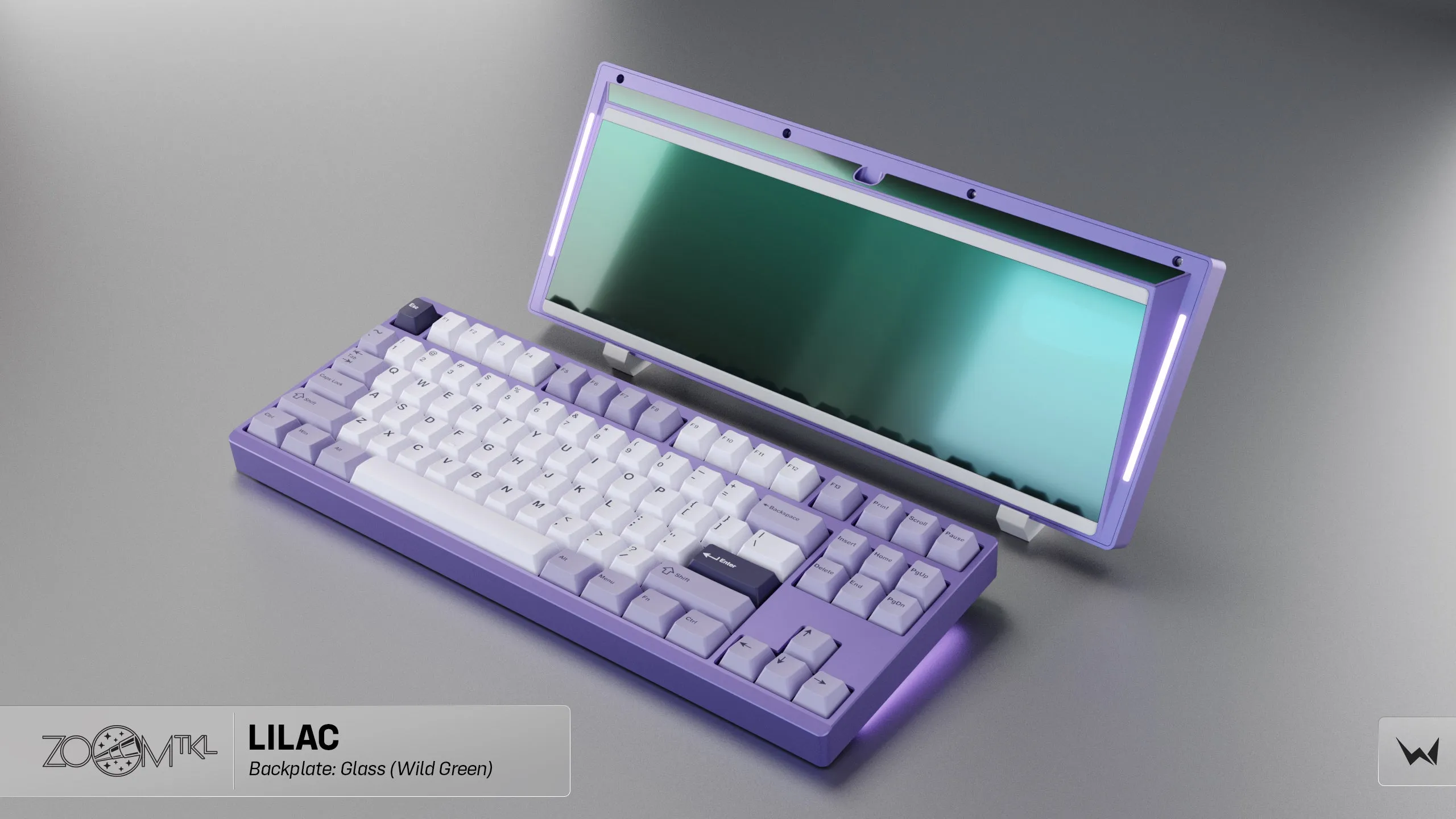 Zoom TKL Essential Edition - Lilac Mechanical Keyboard Kit