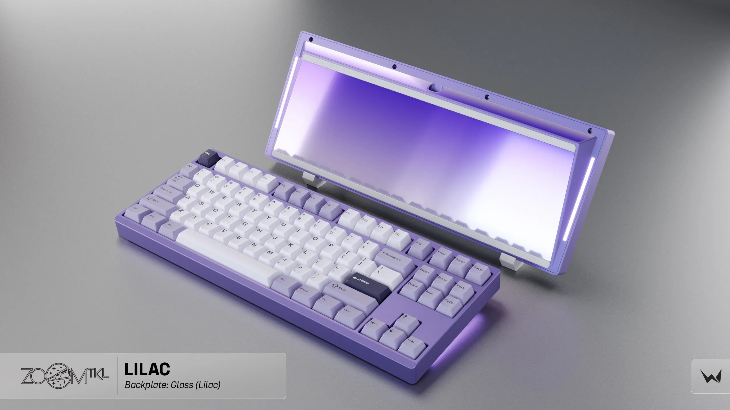 Zoom TKL Essential Edition - Lilac Mechanical Keyboard Kit